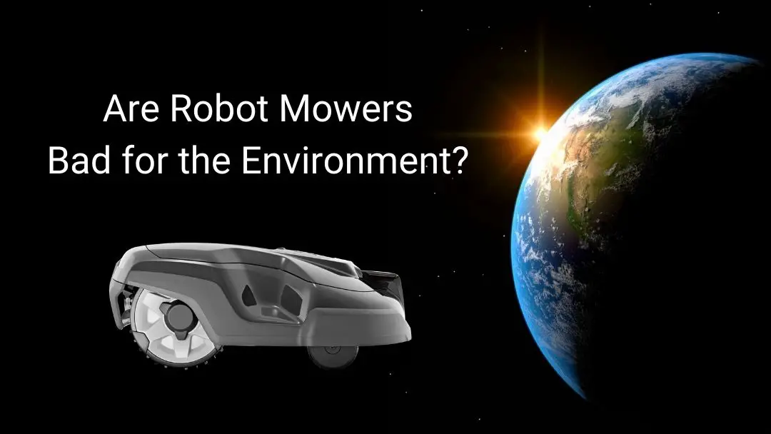 Robot mower carbon emmissions