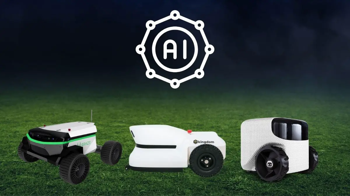 Robotic LawnMower New Generation of AI Powered Robot Lawn Mowers